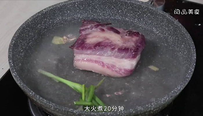 干菜蒸肉做法步骤：3